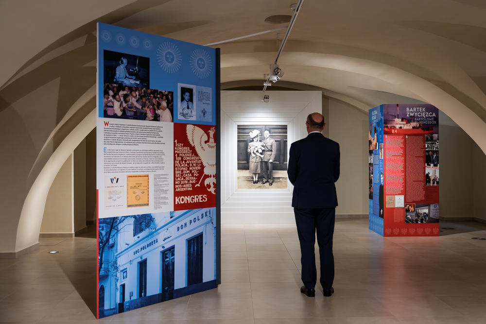 „Droga i dziedzictwo. Dzieje rodziny Moszoro / Camino y Legado. Historia de la Familia Moszoro” – wystawa Archiwum IPN na Jasnej Górze – Częstochowa, 16 czerwca 2025. Fot. Krzysztof Łojko (IPN)