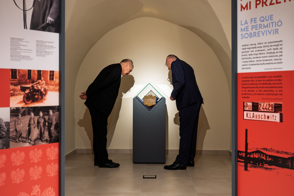 „Droga i dziedzictwo. Dzieje rodziny Moszoro / Camino y Legado. Historia de la Familia Moszoro” – wystawa Archiwum IPN na Jasnej Górze – Częstochowa, 16 czerwca 2025. Fot. Krzysztof Łojko (IPN)