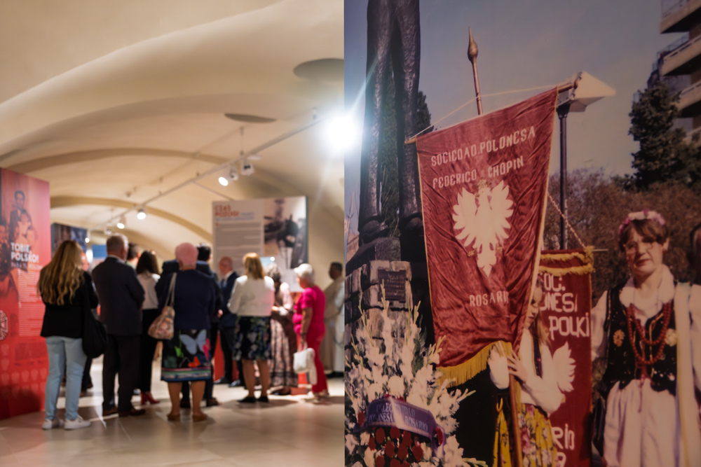 „Droga i dziedzictwo. Dzieje rodziny Moszoro / Camino y Legado. Historia de la Familia Moszoro” – wystawa Archiwum IPN na Jasnej Górze – Częstochowa, 16 czerwca 2025. Fot. Krzysztof Łojko (IPN)