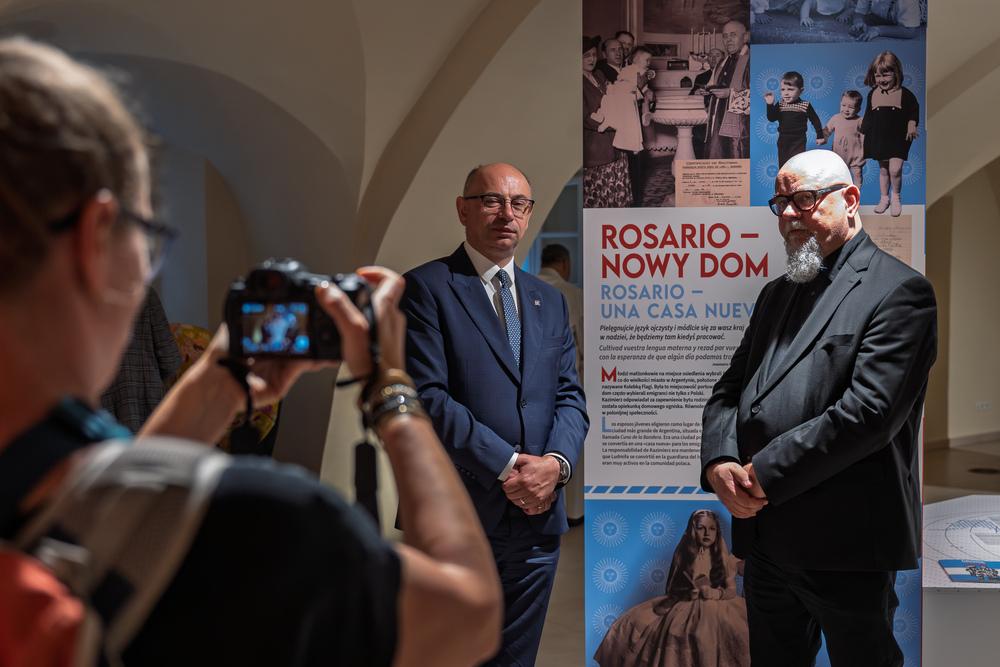 „Droga i dziedzictwo. Dzieje rodziny Moszoro / Camino y Legado. Historia de la Familia Moszoro” – wystawa Archiwum IPN na Jasnej Górze – Częstochowa, 16 czerwca 2025. Fot. Krzysztof Łojko (IPN)