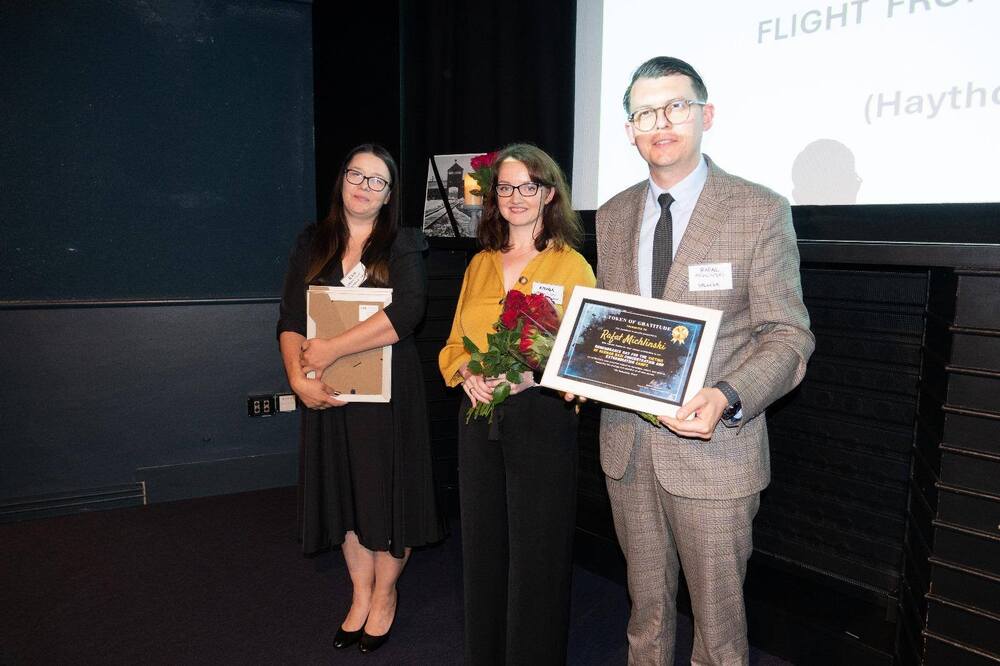 Obchody Narodowego Dnia Pamięci Ofiar Niemieckich Nazistowskich Obozów Koncentracyjnych i Obozów Zagłady – Sheffield, 14 czerwca 2025. Fot. Green Light Family Support – Sheffield