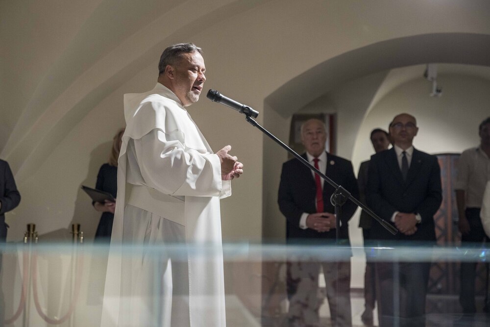 „Droga i dziedzictwo. Dzieje rodziny Moszoro / Camino y Legado. Historia de la Familia Moszoro” – wystawa Archiwum IPN na Jasnej Górze – Częstochowa, 16 czerwca 2025. Fot. Katarzyna Adamów (IPN)