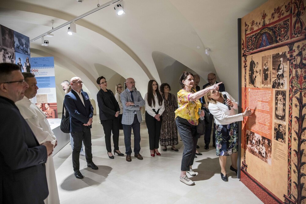 „Droga i dziedzictwo. Dzieje rodziny Moszoro / Camino y Legado. Historia de la Familia Moszoro” – wystawa Archiwum IPN na Jasnej Górze – Częstochowa, 16 czerwca 2025. Fot. Katarzyna Adamów (IPN)