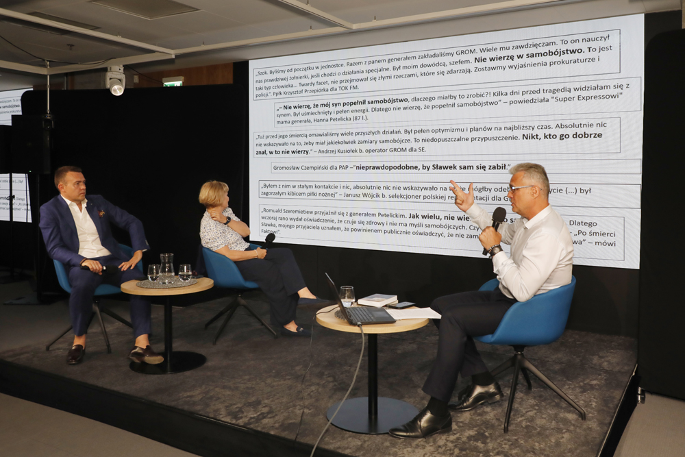 Spotkanie z cyklu „Tajemnice bezpieki” – Warszawa, 17 czerwca 2025. Fot. Piotr Życieński (IPN)