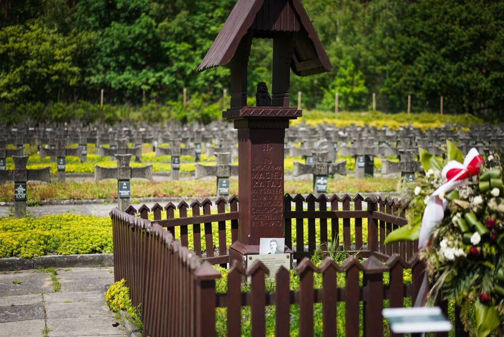 Instytut Pamięci Narodowej upamiętnił Polaków zamordowanych przez Niemców w Palmirach – 20 czerwca 2025. Fot. Mateusz Niegowski (IPN)