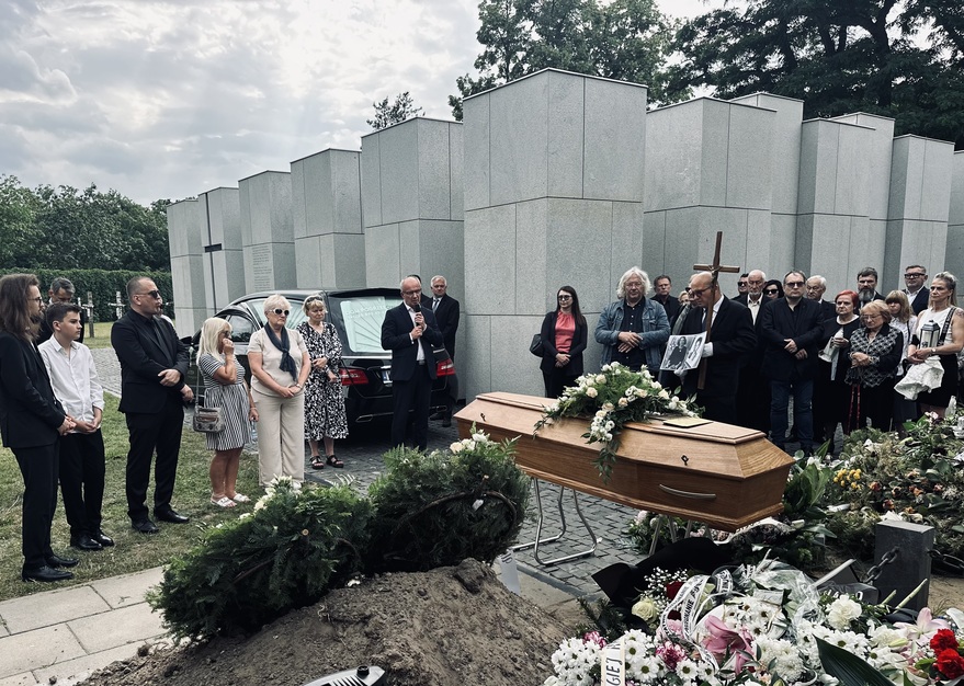 Pożegnaliśmy dziennikarkę Marię Leśnikowską-Pietrasik – Warszawa, 23 czerwca 2025. Fot. Arkadiusz Gołębiewski