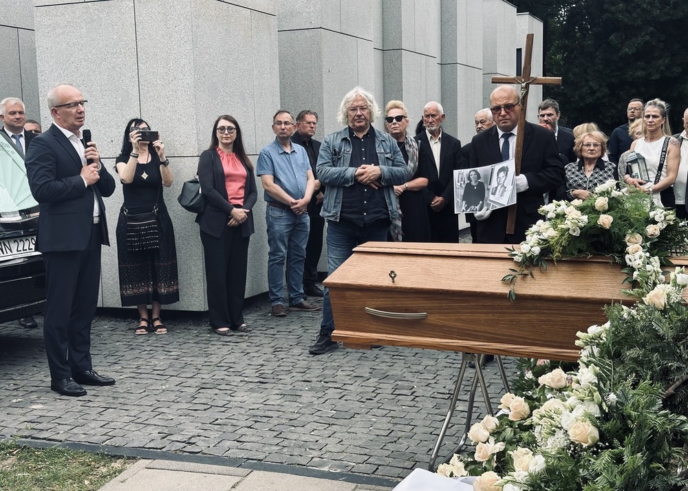Pożegnaliśmy dziennikarkę Marię Leśnikowską-Pietrasik – Warszawa, 23 czerwca 2025. Fot. Arkadiusz Gołębiewski