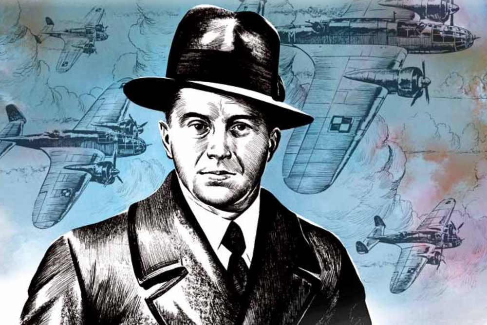 Jerzy Dąbrowski (1899–1967). Rys. Krzysztof Wyrzykowski