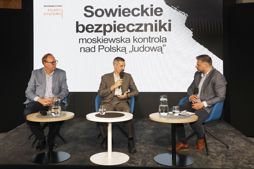 „Sowieckie bezpieczniki – moskiewska kontrola nad Polską ludową” – spotkanie otwarte z cyklu „Filary systemu” – Warszawa, 24 czerwca 2025 r. Fot. Piotr Życieński (IPN)