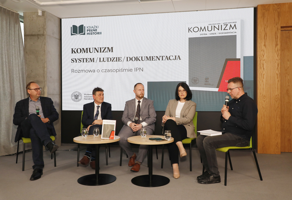 Spotkanie z cyklu „Książki Pełne Historii” – Warszawa, 25 czerwca 2025. Fot. Piotr Życieński (IPN)