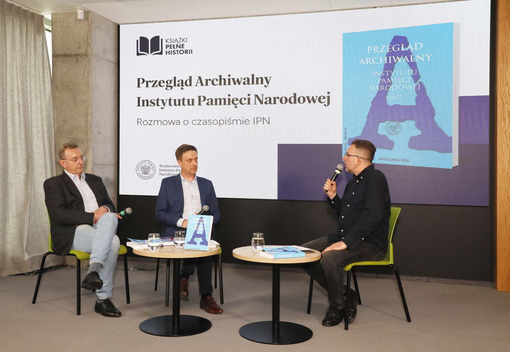 Spotkanie z cyklu „Książki Pełne Historii” – Warszawa, 25 czerwca 2025. Fot. Piotr Życieński (IPN)