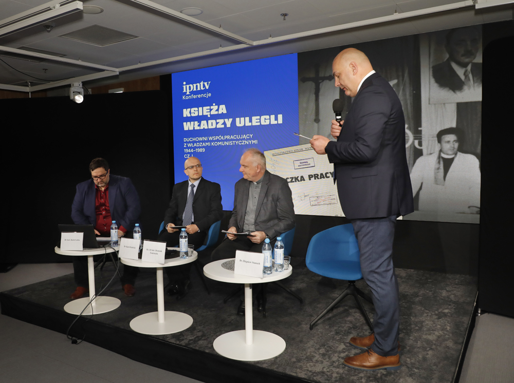 Ogólnopolska konferencja naukowa „Księża władzy ulegli. Duchowni współpracujący z władzami komunistycznymi 1944–1989”, cz. 1 – Warszawa, 25–26 czerwca 2025. Fot. Piotr Życieński (IPN)