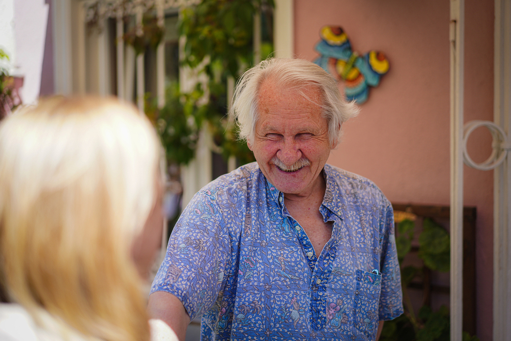 79. urodziny Wiesława Kęcika – działacza opozycji niepodległościowej w PRL. Na zdj. Wiesław Kęcik – Warszawa, 1 lipca 2025. Fot. Mateusz Niegowski (IPN)