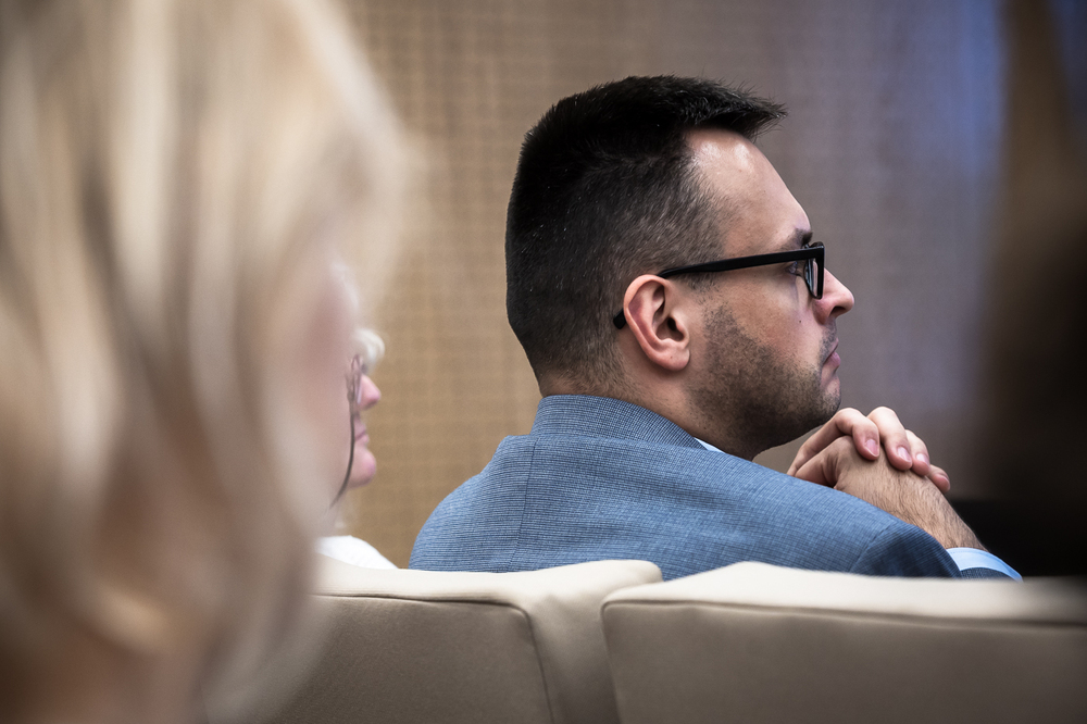 Dyskusja o albumie „Stanisław Mierzwa 1905–1985” – Warszawa, 3 lipca 2025. Fot. Sławek Kasper (IPN)