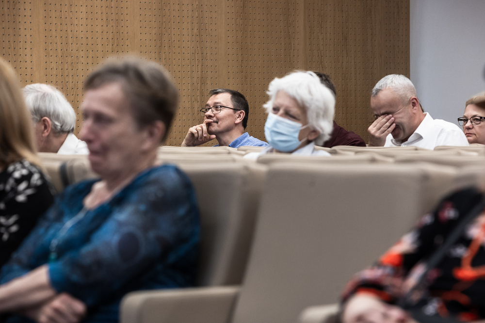 Dyskusja o albumie „Stanisław Mierzwa 1905–1985” – Warszawa, 3 lipca 2025. Fot. Sławek Kasper (IPN)