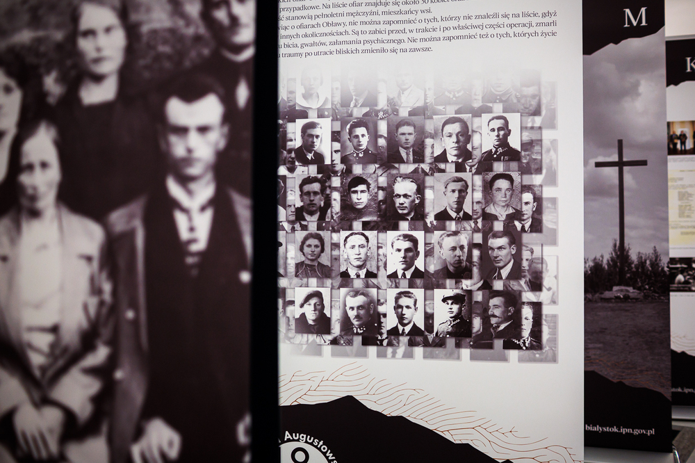 W Sejmie zaprezentowaliśmy wystawę IPN „I nigdy nie wrócili do domu. Alfabet Obławy Augustowskiej” – Warszawa, 9 lipca 2025. Fot. Sławek Kasper (IPN)