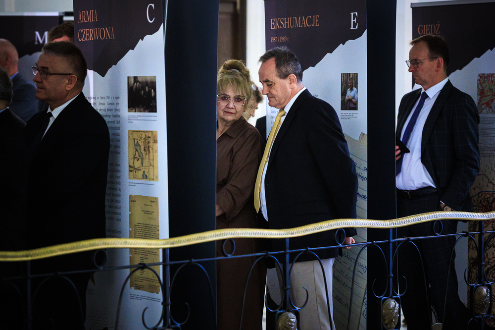W Sejmie zaprezentowaliśmy wystawę IPN „I nigdy nie wrócili do domu. Alfabet Obławy Augustowskiej” – Warszawa, 9 lipca 2025. Fot. Sławek Kasper (IPN)