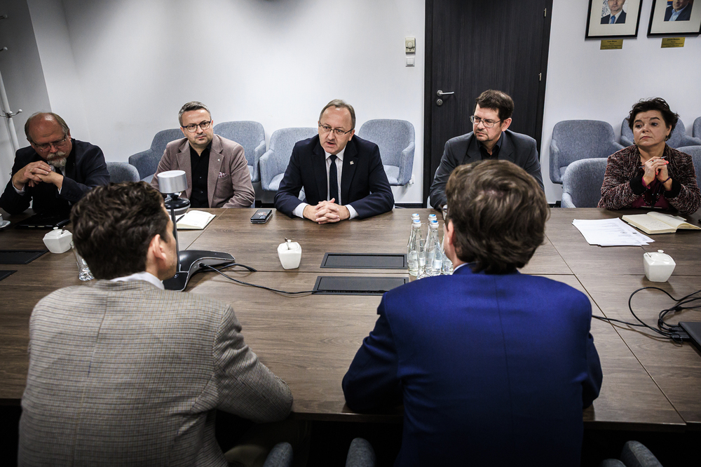 Delegacja z Flandrii z wizytą w Instytucie Pamięci Narodowej – Warszawa, 10 lipca 2025. Fot. Sławek Kasper (IPN)