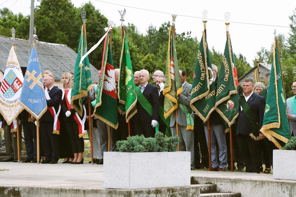 82. rocznica pacyfikacji Michniowa – 12 lipca 2025. Fot. Dariusz Skrzyniarz (IPN)