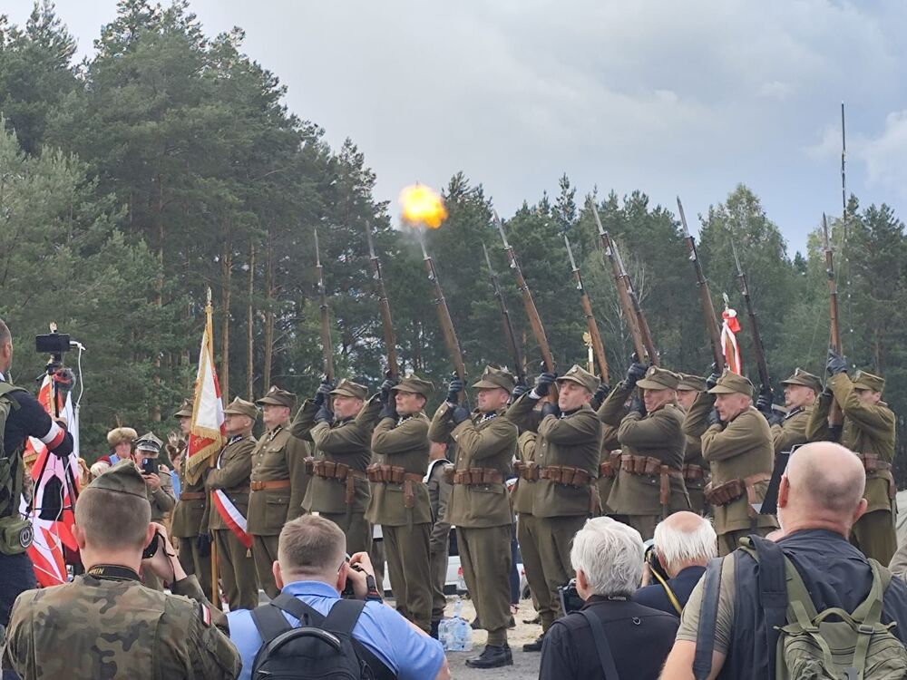 W Domostawie upamiętniliśmy ofiary Zbrodni Wołyńskiej – 12 lipca 2025. Fot. Hubert Bury (IPN)