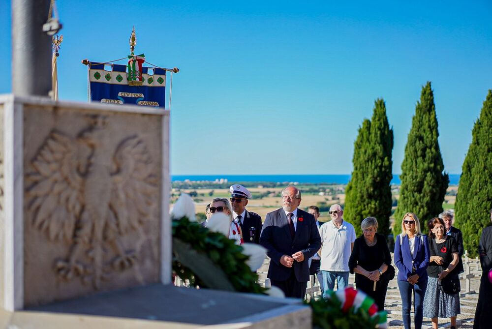 Uroczystości na cmentarzu w Loreto – 17 lipca 2025. Fot. Mateusz Niegowski (IPN)