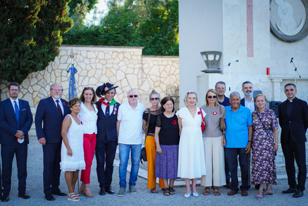 Uroczystości na cmentarzu w Loreto – 17 lipca 2025. Fot. Mateusz Niegowski (IPN)