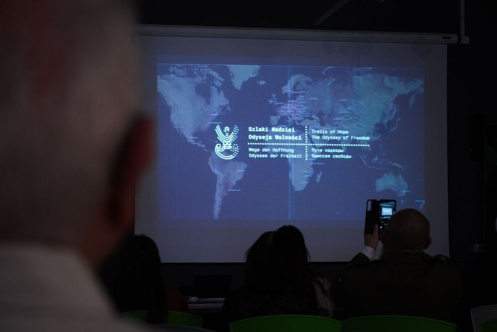 Otwarcie wystawy „Szlaki Nadziei. Odyseja Wolności” w Ankonie – 18 lipca 2025. Fot. Mateusz Niegowski (IPN)