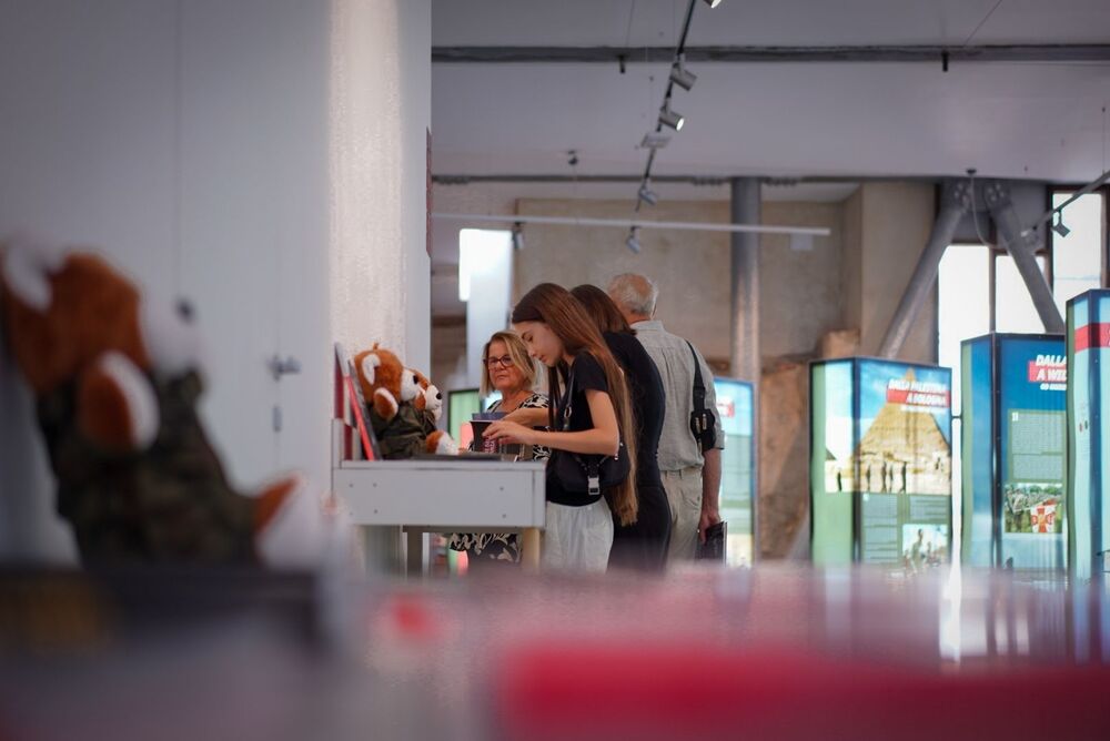 Otwarcie wystawy „Szlaki Nadziei. Odyseja Wolności” w Ankonie – 18 lipca 2025. Fot. Mateusz Niegowski (IPN)