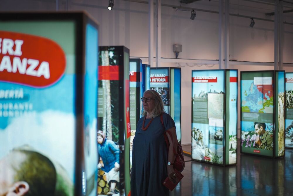 Otwarcie wystawy „Szlaki Nadziei. Odyseja Wolności” w Ankonie – 18 lipca 2025. Fot. Mateusz Niegowski (IPN)