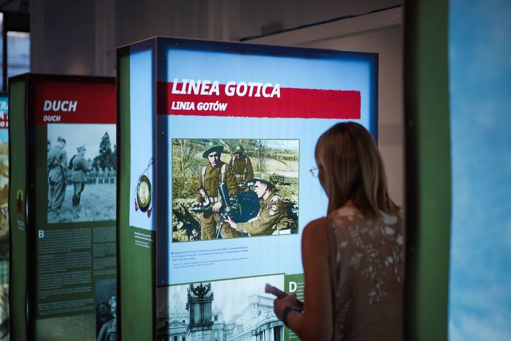 Otwarcie wystawy „Szlaki Nadziei. Odyseja Wolności” w Ankonie – 18 lipca 2025. Fot. Mateusz Niegowski (IPN)