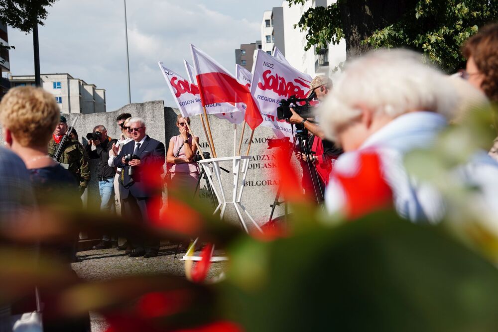 Obchody 45. rocznicy Lubelskiego Lipca 1980 – Lublin, 20 lipca 2025. Fot. Szczepan Barczyk (IPN)