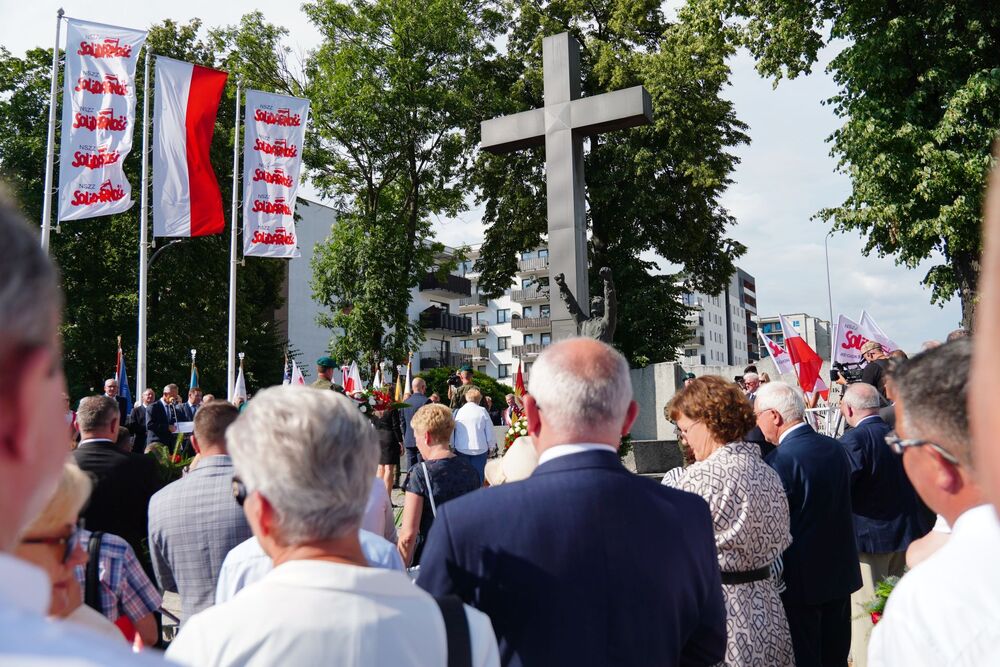 Obchody 45. rocznicy Lubelskiego Lipca 1980 – Lublin, 20 lipca 2025. Fot. Szczepan Barczyk (IPN)