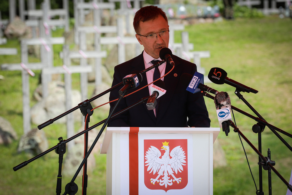 W Gibach upamiętniliśmy ofiary Obławy Augustowskiej – 18–20 lipca 2025. Fot. Paula Prudziłowicz (IPN)