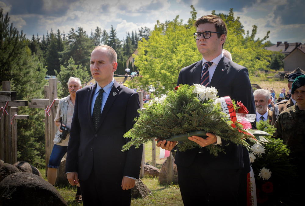 W Gibach upamiętniliśmy ofiary Obławy Augustowskiej – 18–20 lipca 2025. Fot. Paula Prudziłowicz (IPN)