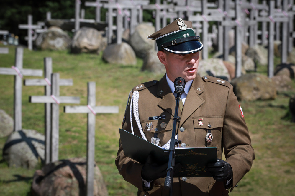 W Gibach upamiętniliśmy ofiary Obławy Augustowskiej – 18–20 lipca 2025. Fot. Paula Prudziłowicz (IPN)