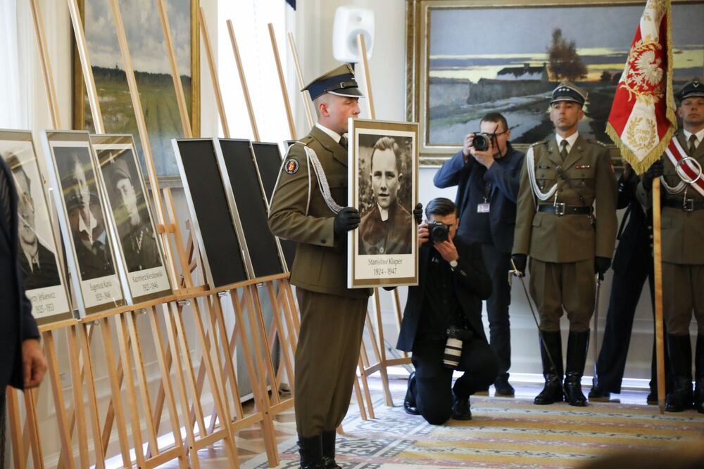 Uroczystość wręczenia not identyfikacyjnych – Warszawa, 24 lipca 2025. Fot. Krzysztof Kapłon (IPN)