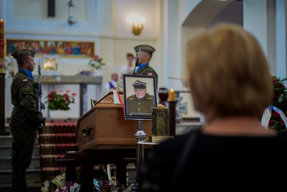 Ostatnie pożegnanie Stanisława Witkowskiego ps. Wicher – Żołnierza Niezłomnego – Ignaców 26.07.2025 r. Fot. Mateusz Niegowski (IPN)