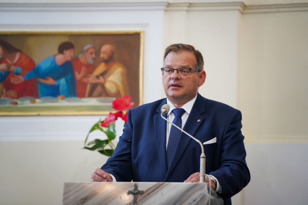 Ostatnie pożegnanie Stanisława Witkowskiego ps. Wicher – Żołnierza Niezłomnego – Ignaców 26.07.2025 r. Fot. Mateusz Niegowski (IPN)