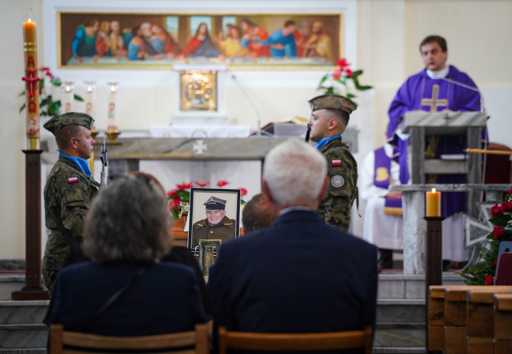 Ostatnie pożegnanie Stanisława Witkowskiego ps. Wicher – Żołnierza Niezłomnego – Ignaców 26.07.2025 r. Fot. Mateusz Niegowski (IPN)
