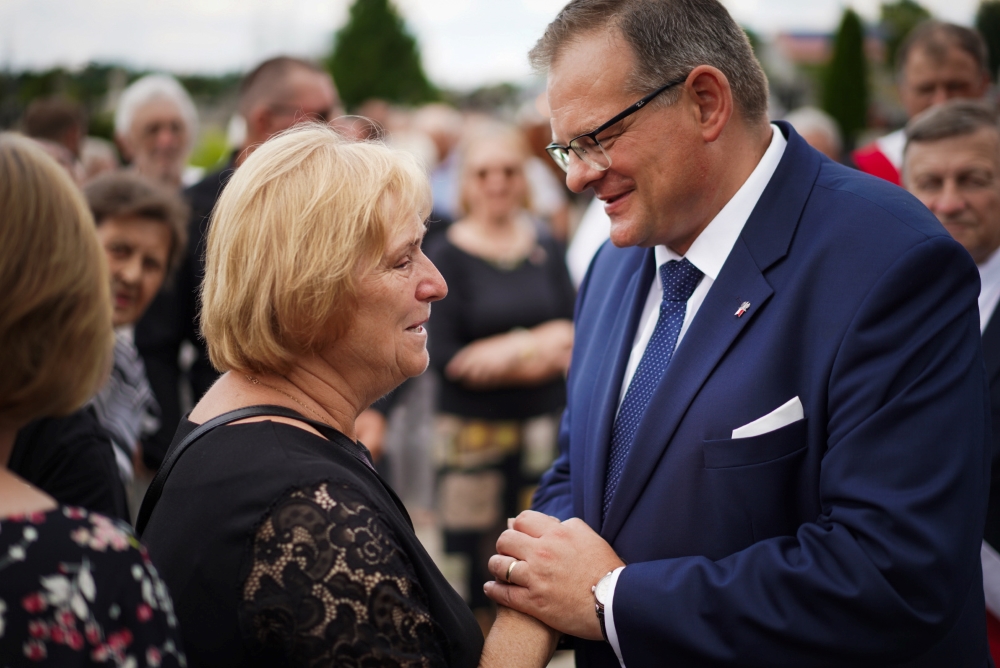 Ostatnie pożegnanie Stanisława Witkowskiego ps. Wicher – Żołnierza Niezłomnego – Ignaców 26.07.2025 r. Fot. Mateusz Niegowski (IPN)