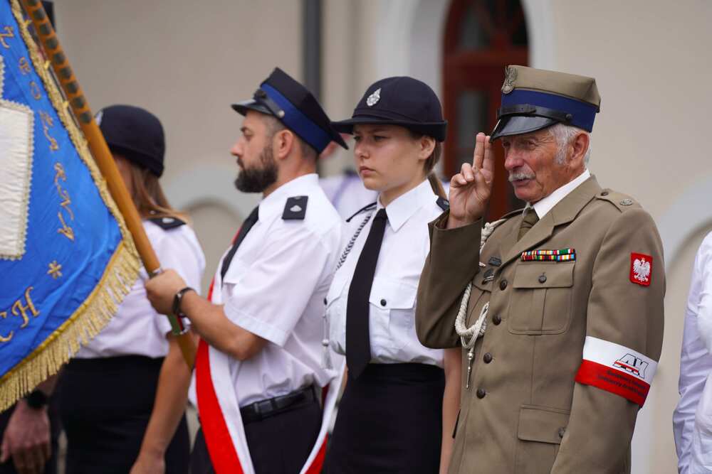 Uroczystości patriotyczne w Łabuniach – 28 lipca 2025. Fot. Dominik Borek (IPN)
