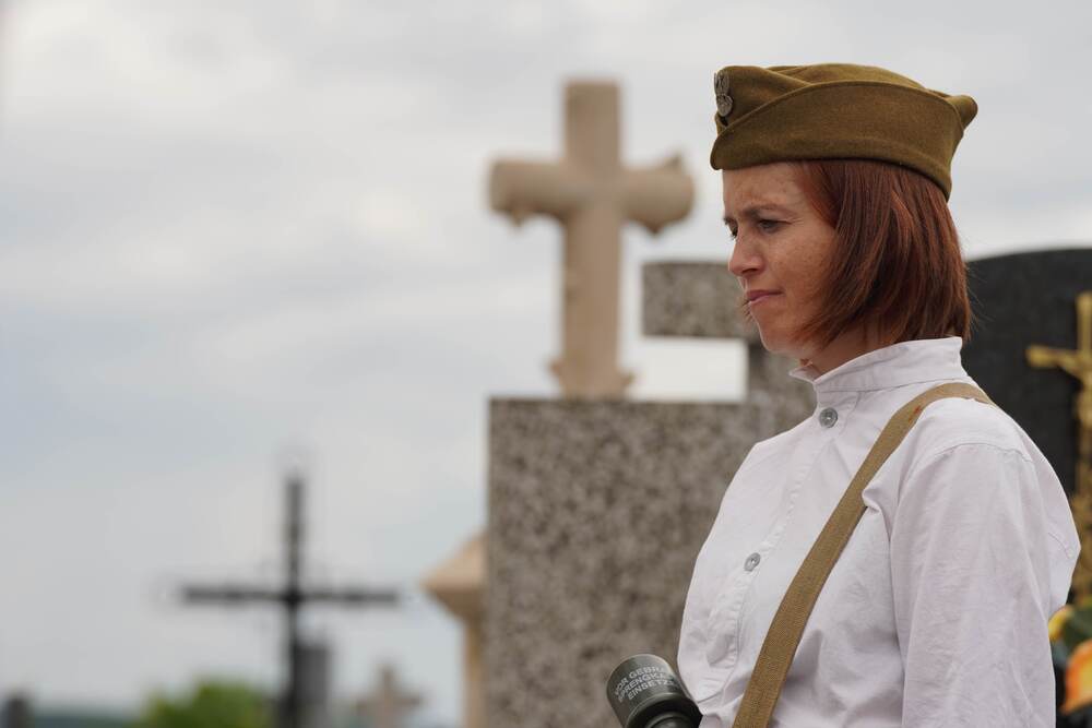 Uroczystości patriotyczne w Łabuniach – 28 lipca 2025. Fot. Dominik Borek (IPN)