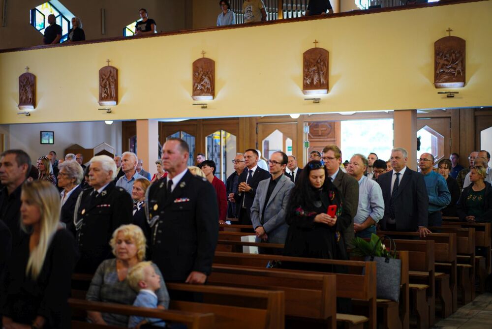 Uroczystości pogrzebowe żołnierzy niezłomnych – Górki Wielkie, 29 lipca 2025. Fot. Mateusz Niegowski (IPN)