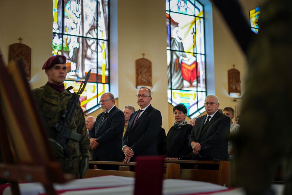 Uroczystości pogrzebowe żołnierzy niezłomnych – Górki Wielkie, 29 lipca 2025. Fot. Mateusz Niegowski (IPN)