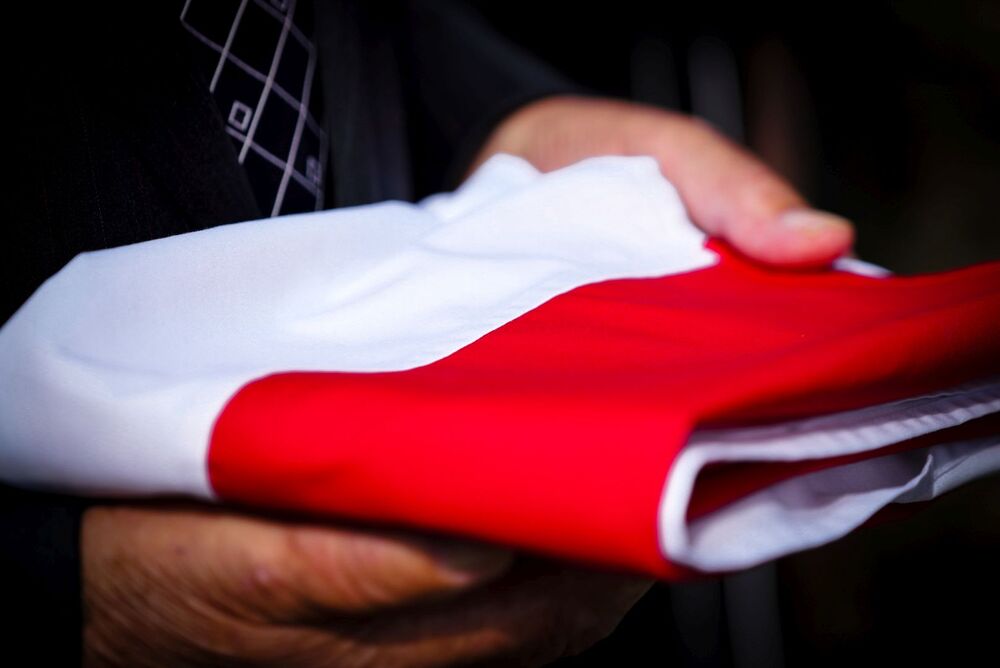 Uroczystości pogrzebowe żołnierzy niezłomnych – Górki Wielkie, 29 lipca 2025. Fot. Mateusz Niegowski (IPN)