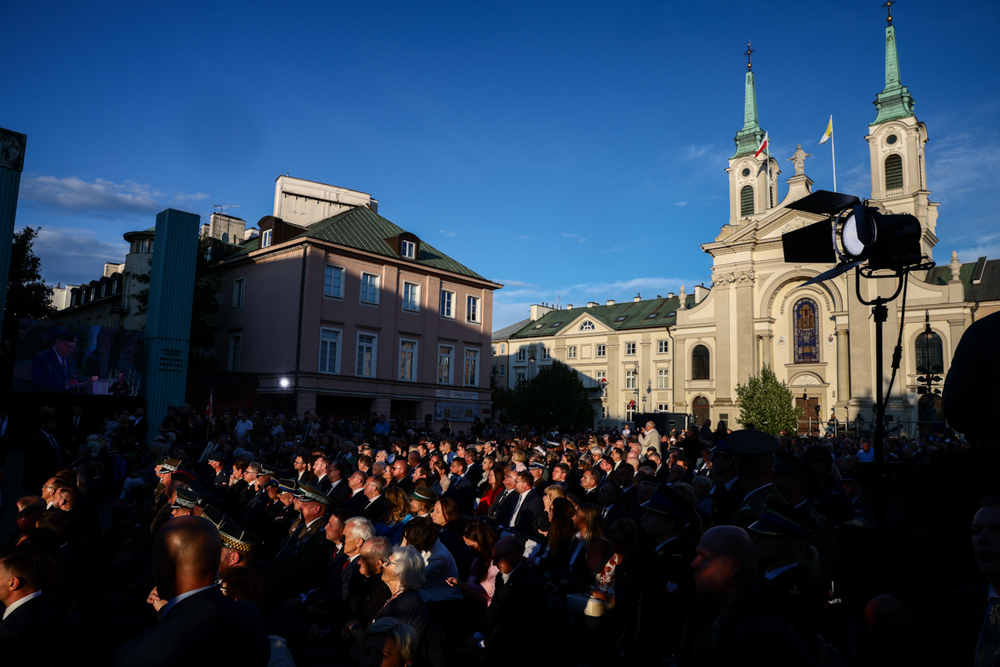 Uroczystości w hołdzie Powstańcom Warszawskim – Warszawa, 31 lipca 2025 r. Fot. Sławek Kasper (IPN)