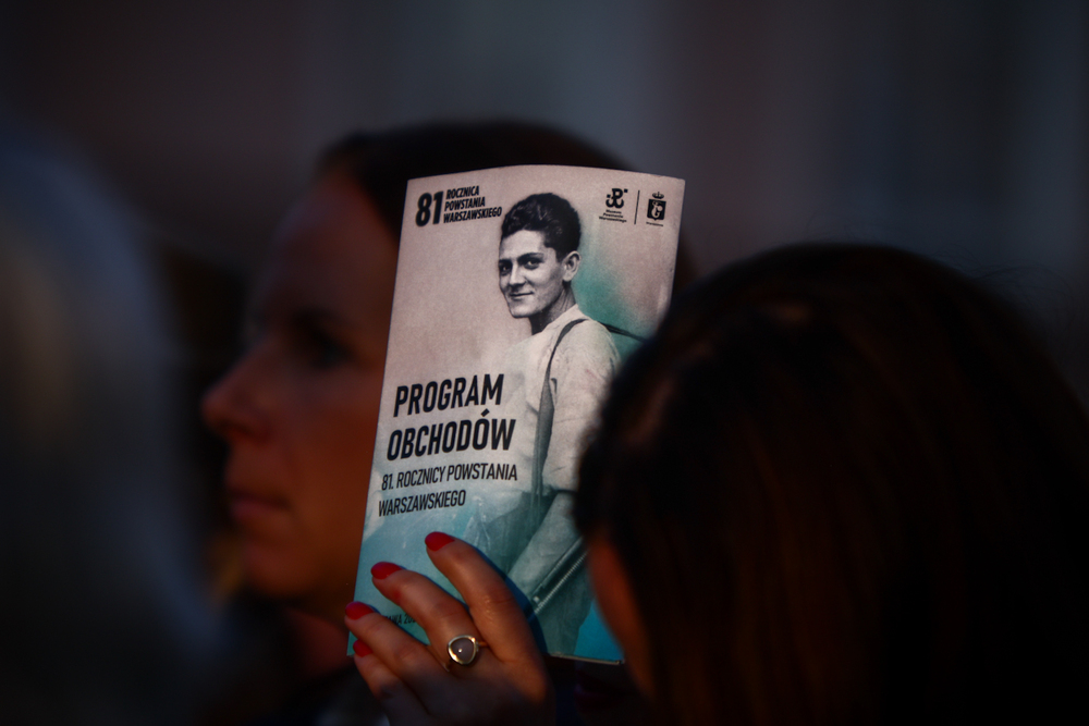 Uroczystości w hołdzie Powstańcom Warszawskim – Warszawa, 31 lipca 2025 r. Fot. Sławek Kasper (IPN)