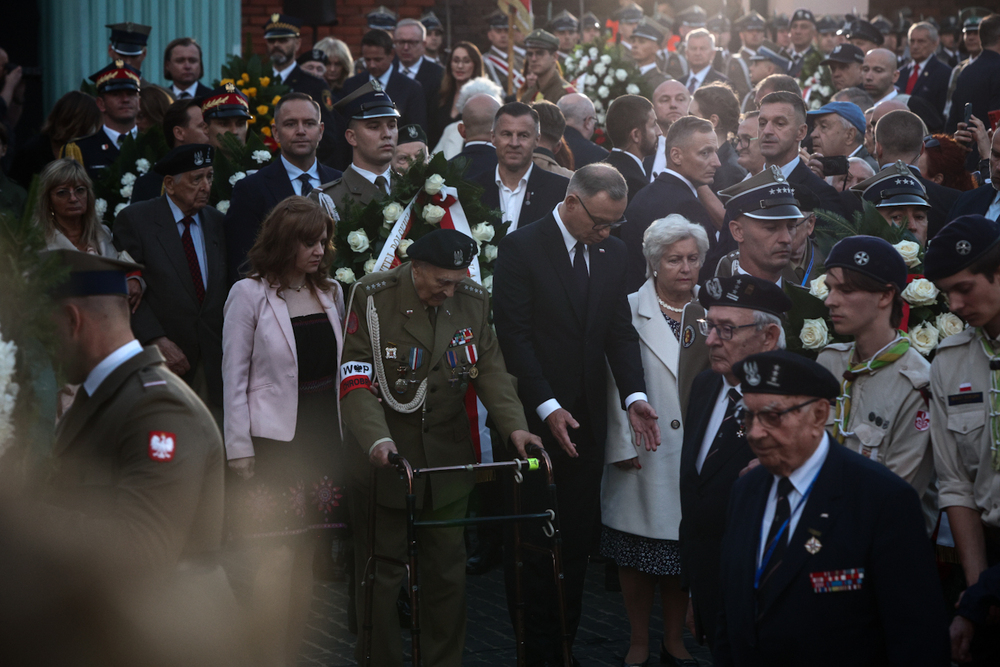 Uroczystości w hołdzie Powstańcom Warszawskim – Warszawa, 31 lipca 2025 r. Fot. Sławek Kasper (IPN)