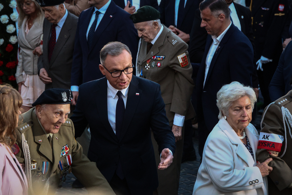 Uroczystości w hołdzie Powstańcom Warszawskim – Warszawa, 31 lipca 2025 r. Fot. Sławek Kasper (IPN)