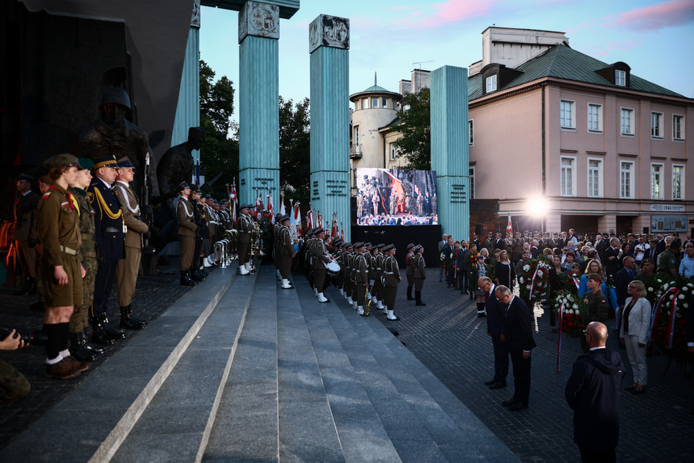 Uroczystości w hołdzie Powstańcom Warszawskim – Warszawa, 31 lipca 2025 r. Fot. Sławek Kasper (IPN)